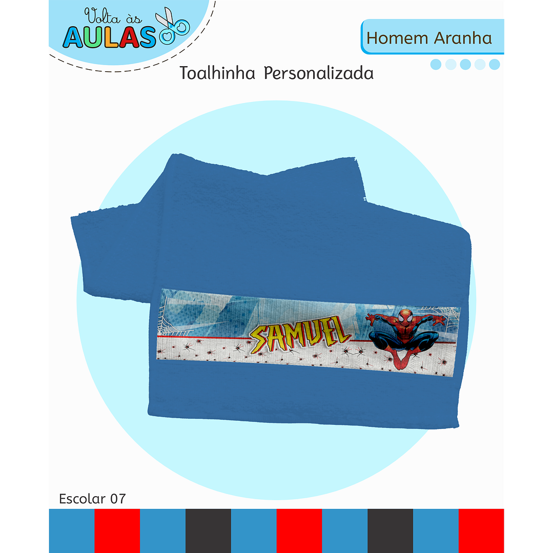 Kit Digital Encadernação Homem-Aranha - Volta às Aulas 6