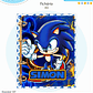 Kit Digital Encadernação Sonic - Volta às Aulas - Miniatura 6