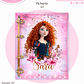 Kit Digital Encadernação Princesas – Volta às Aulas - Thumbnail 4
