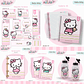 Kit Digital Encadernação Hello Kitty - Volta às Aulas - Thumbnail 1