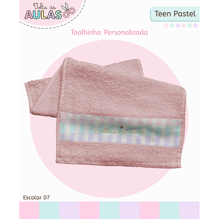 Kit Digital Encadernação Teen Pastel – Volta às Aulas 6
