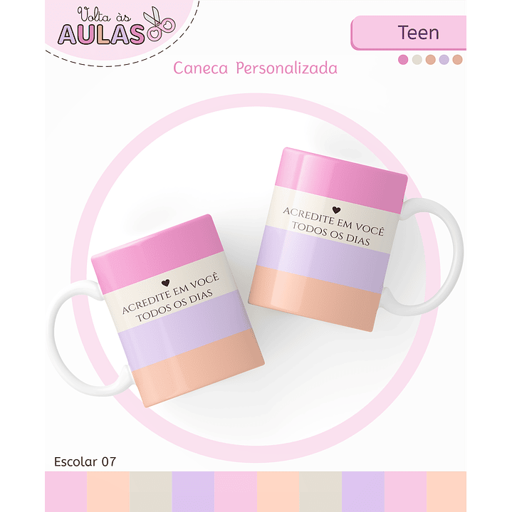 Kit Digital Encadernação Teen Frase – Volta às Aulas 5