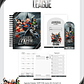 Kit Digital Encadernação Liga da Justiça - Volta às Aulas Completo - Thumbnail 3