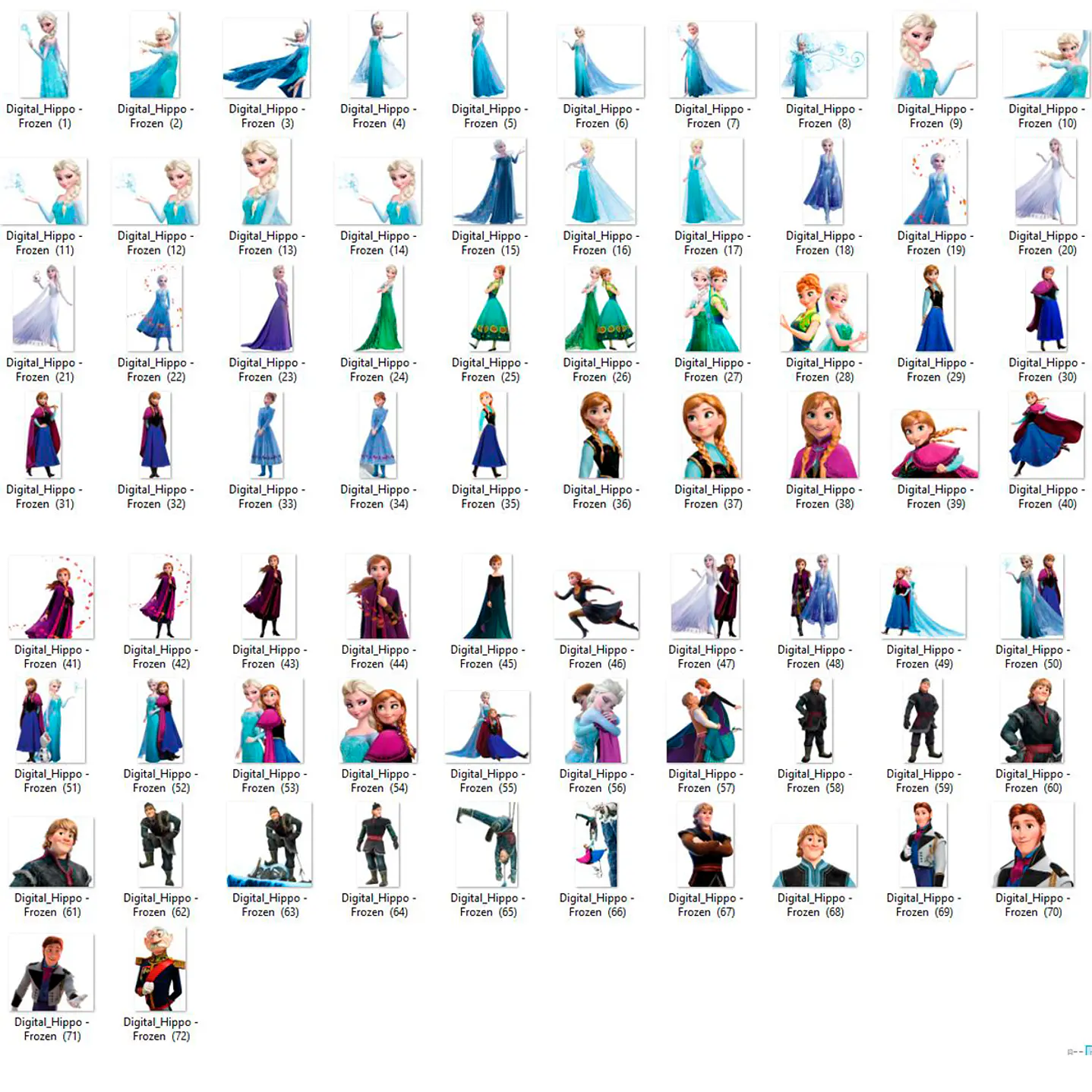 Kit digital congelado 2 - Cliparts 2
