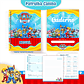 Kit Digital Encadernação Patrulha Canina - Volta às Aulas - Miniatura 2