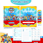 Kit Digital Encadernação Patrulha Canina - Volta às Aulas - Miniatura 4