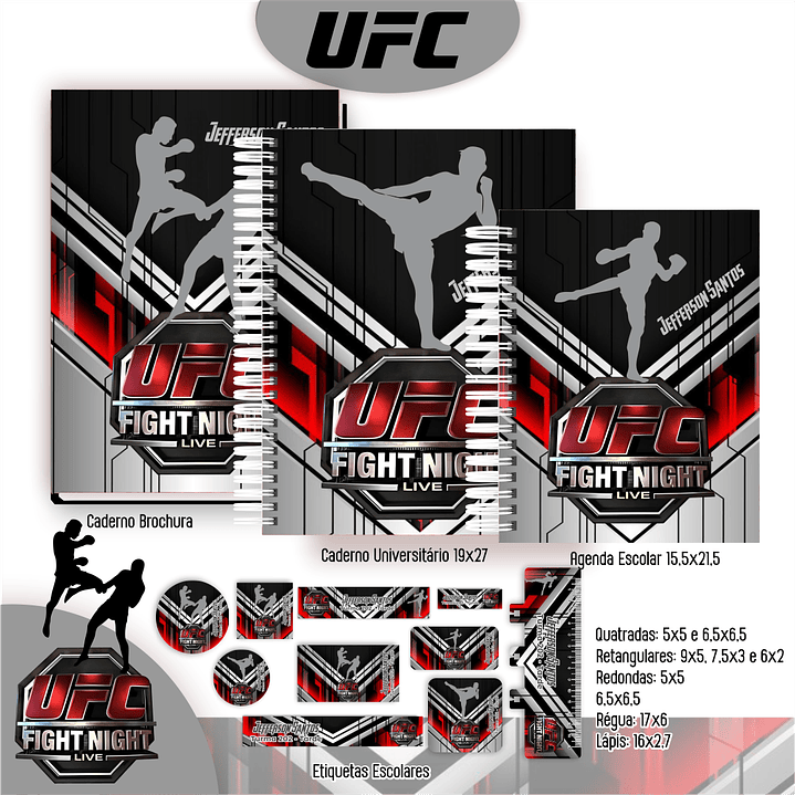 Kit Digital Encadernação UFC - Volta às Aulas 3