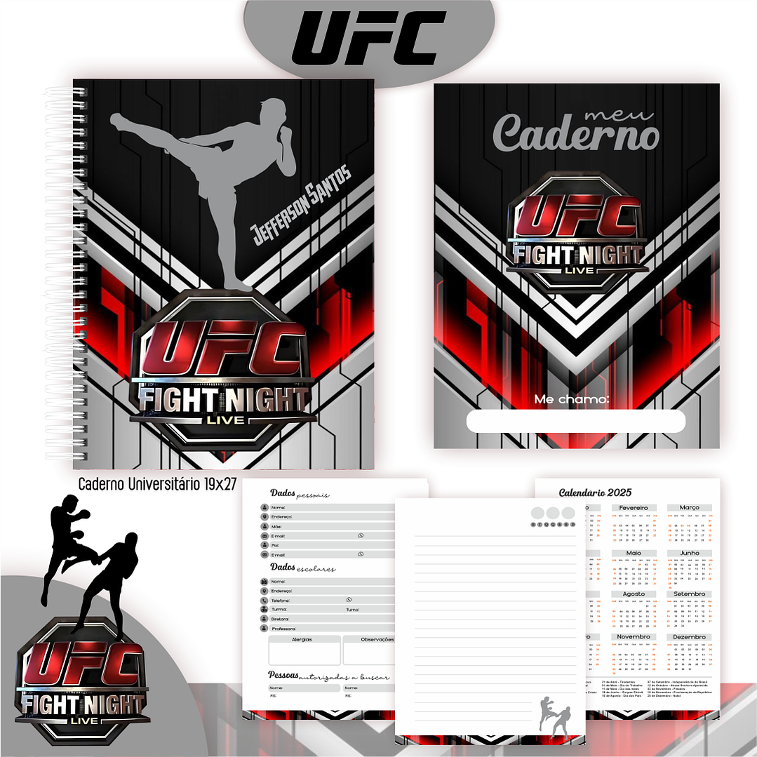 Kit Digital Encadernação UFC - Volta às Aulas 4