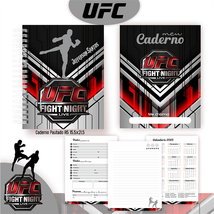 Kit Digital Encadernação UFC - Volta às Aulas 5
