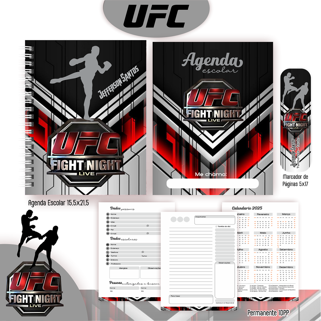 Kit Digital Encadernação UFC - Volta às Aulas 6