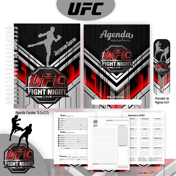 Kit Digital Encadernação UFC - Volta às Aulas 7