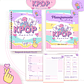 Kit Digital Encadernação Kpop Lovers - Volta às Aulas - Miniatura 2