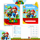 Kit Digital Encadernação Super Mario - Volta às Aulas - Miniatura 5