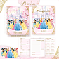 Kit Digital Encadernação Princesas - Volta às Aulas - Miniatura 2