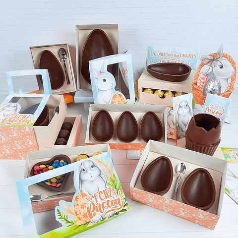 Arquivo de Corte Coelhinho Páscoa Silhouette e PDF