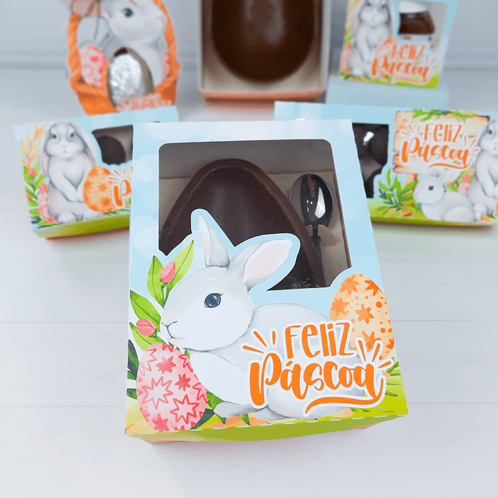 Arquivo de Corte Coelhinho Páscoa Silhouette e PDF 8