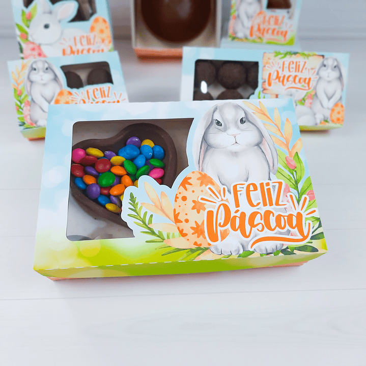 Arquivo de Corte Coelhinho Páscoa Silhouette e PDF 9