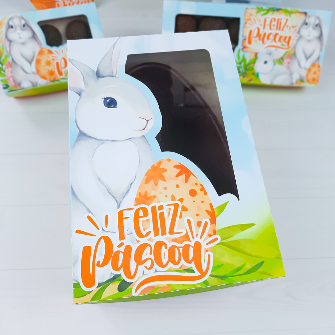 Arquivo de Corte Coelhinho Páscoa Silhouette e PDF 10