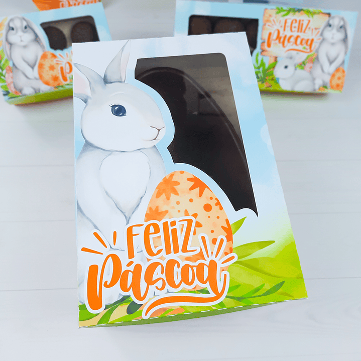 Arquivo de Corte Coelhinho Páscoa Silhouette e PDF 10