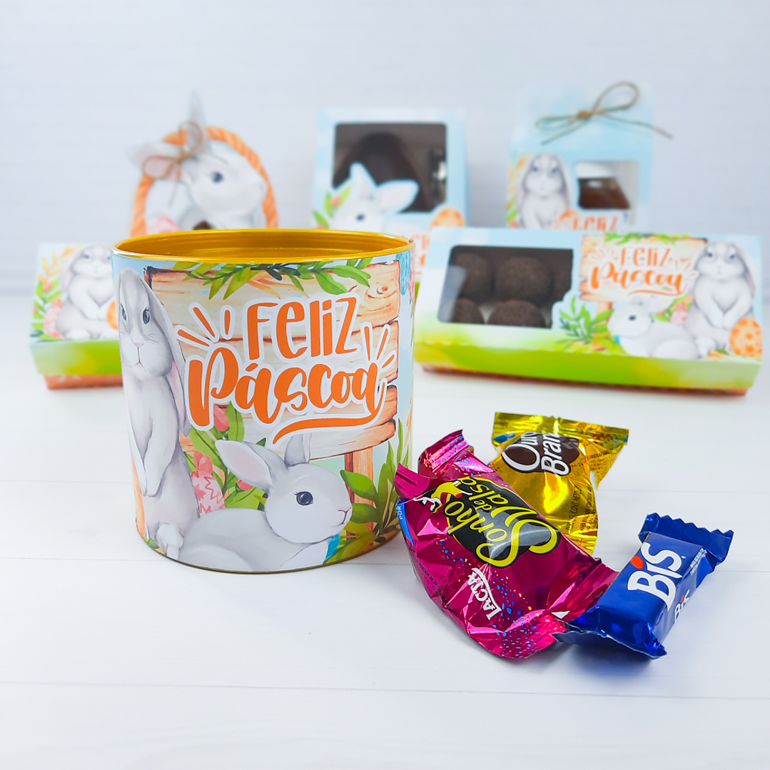 Arquivo de Corte Coelhinho Páscoa Silhouette e PDF 18