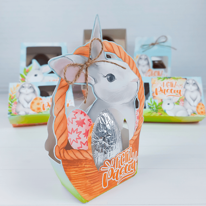 Arquivo de Corte Coelhinho Páscoa Silhouette e PDF 21