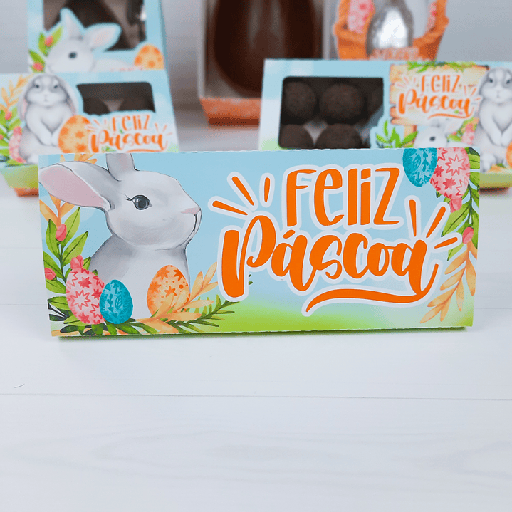 Arquivo de Corte Coelhinho Páscoa Silhouette e PDF 22