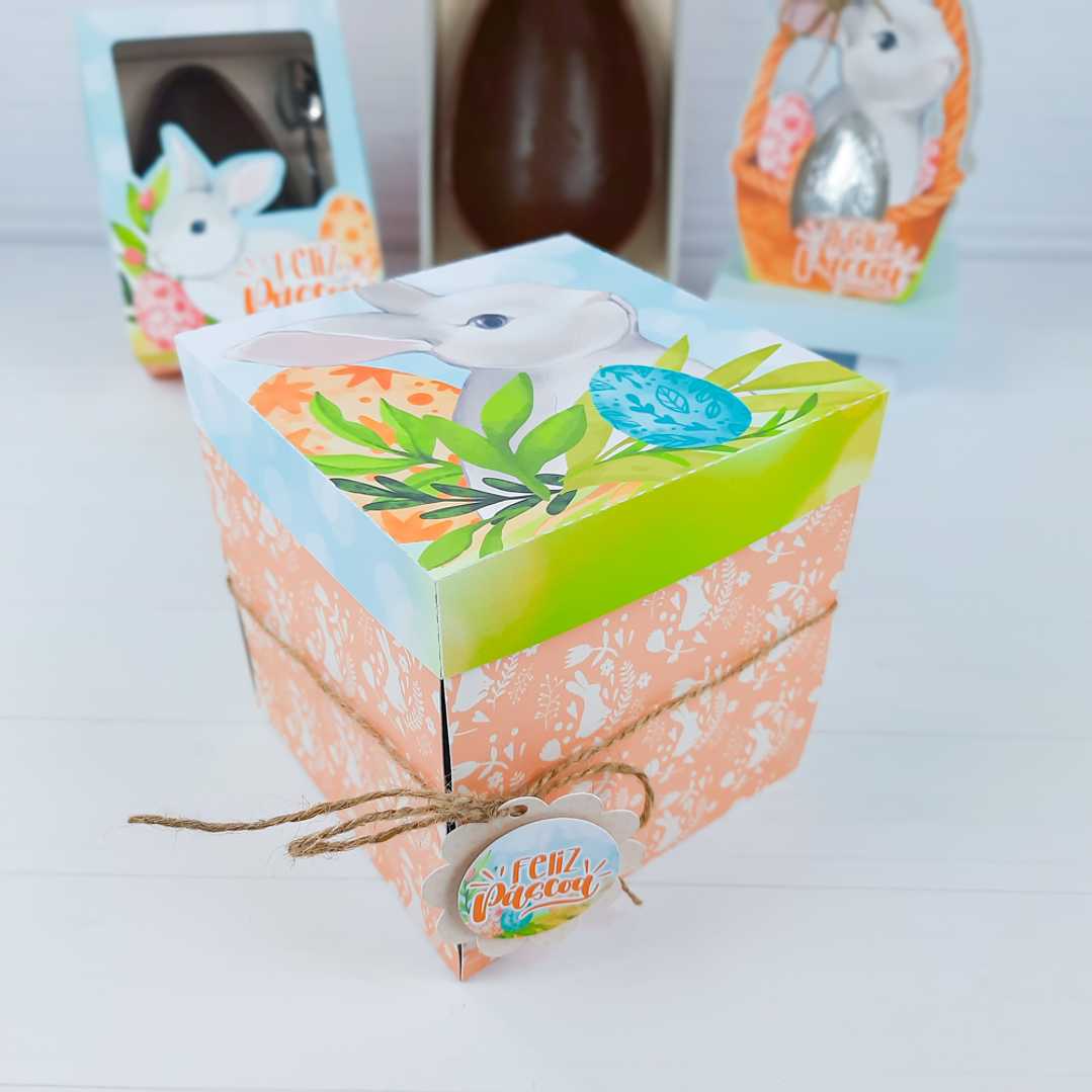 Arquivo de Corte Coelhinho Páscoa Silhouette e PDF 34