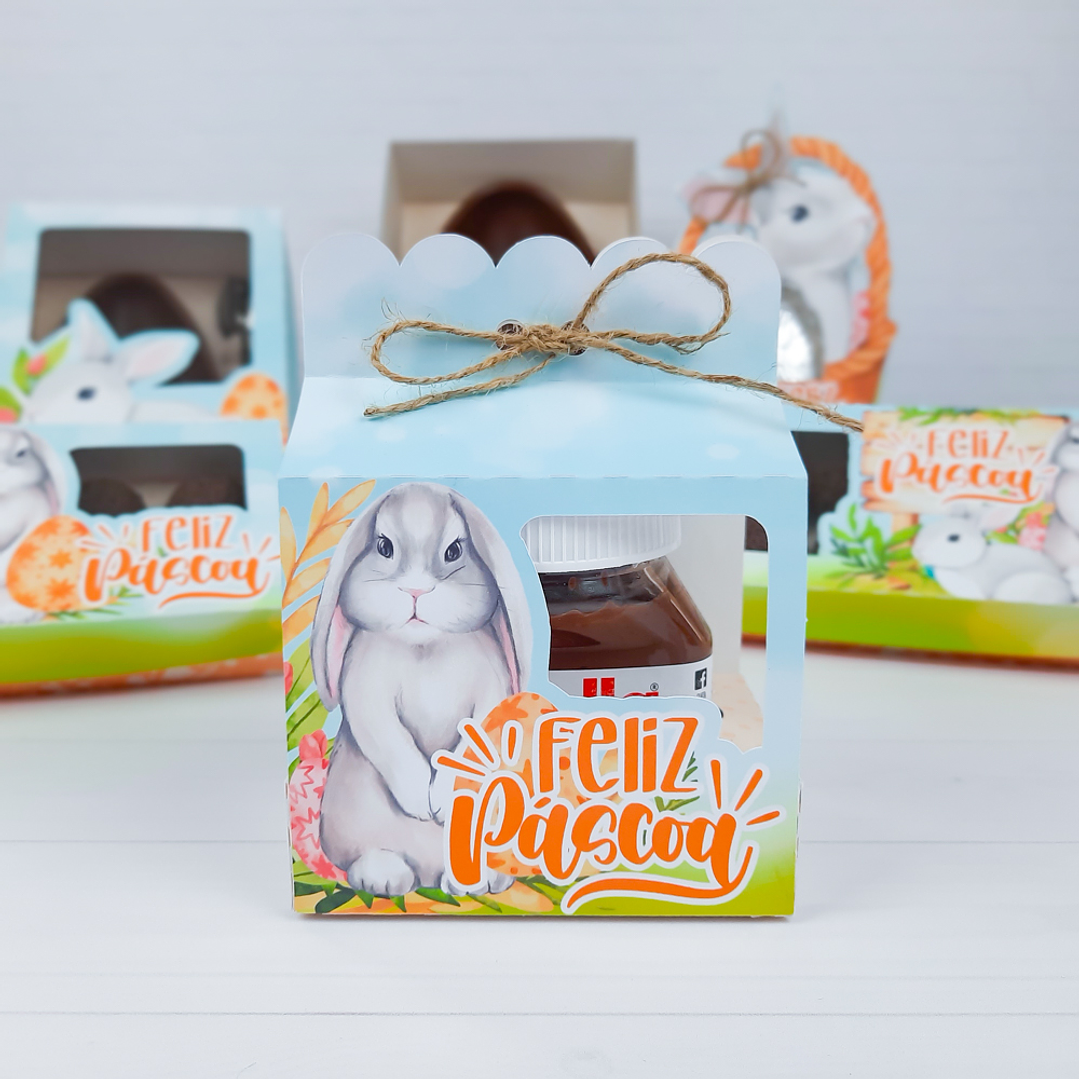 Arquivo de Corte Coelhinho Páscoa Silhouette e PDF 35