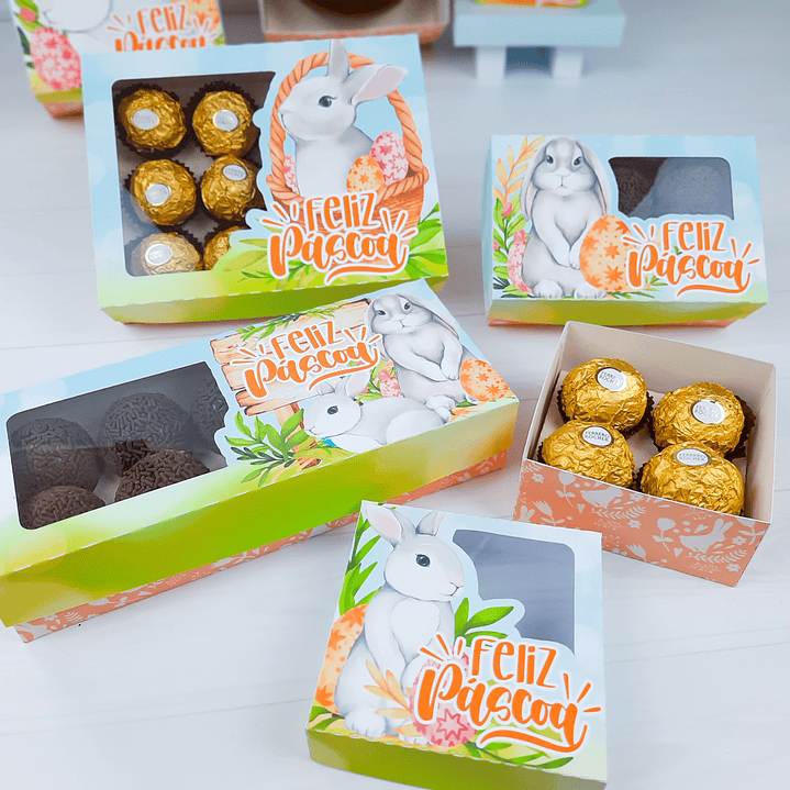 Arquivo de Corte Coelhinho Páscoa Silhouette e PDF 50