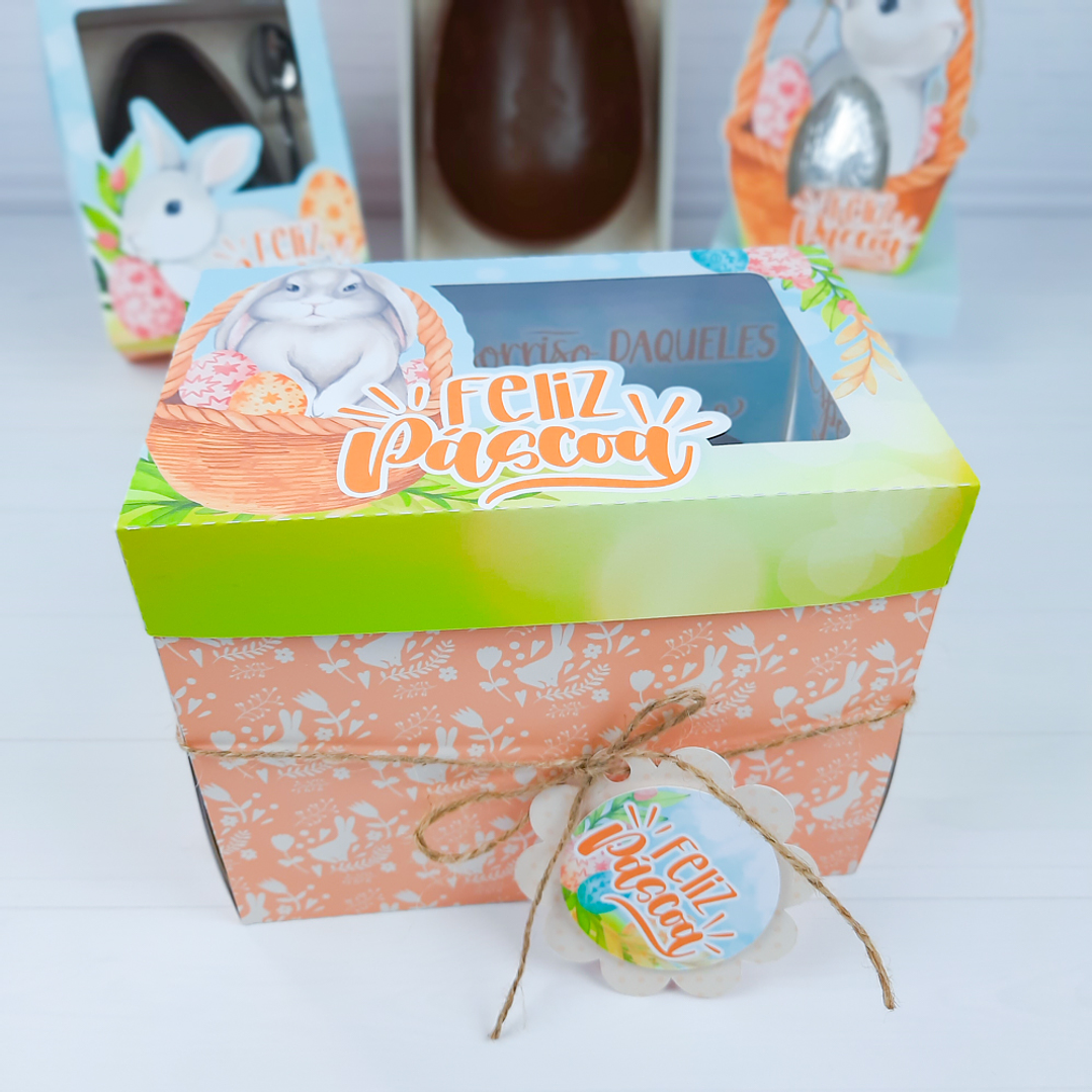 Arquivo de Corte Coelhinho Páscoa Silhouette e PDF 54