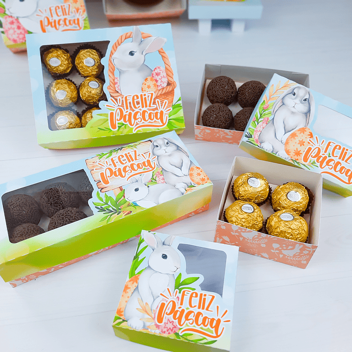 Arquivo de Corte Coelhinho Páscoa Silhouette e PDF 55