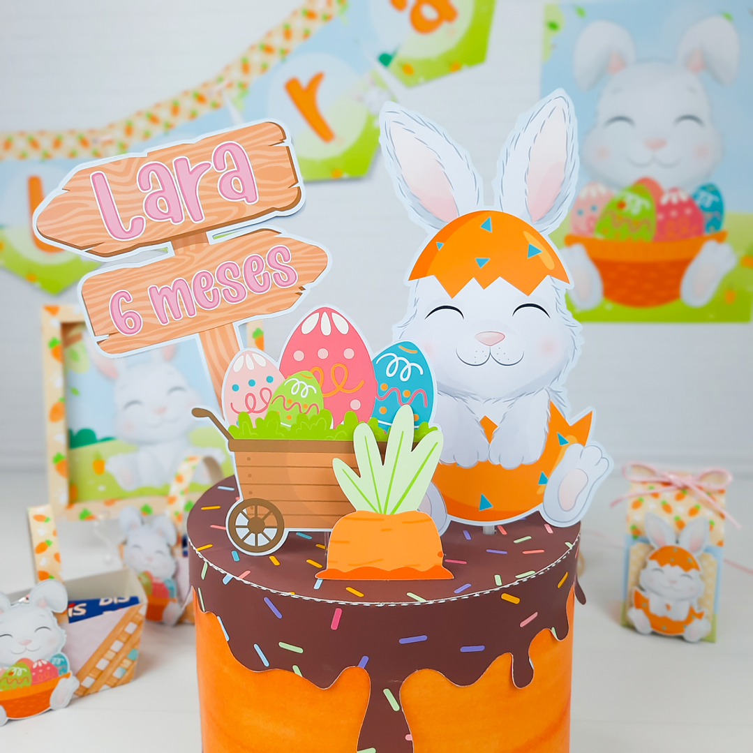 Arquivo de Corte Páscoa Coelhinho Menina  14