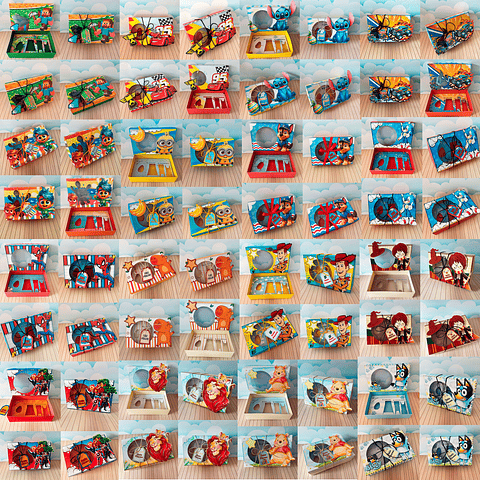 Combo Arquivo de Corte Caixa Mini Confeiteiro Menino Páscoa 