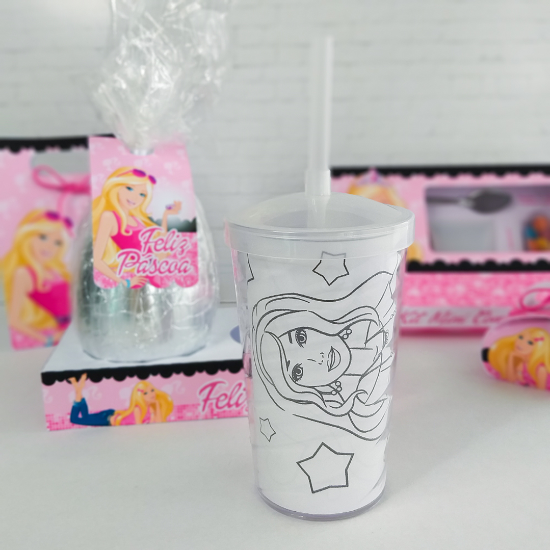 Arquivo de Corte Páscoa Barbie Caixa e Caça aos ovos  3