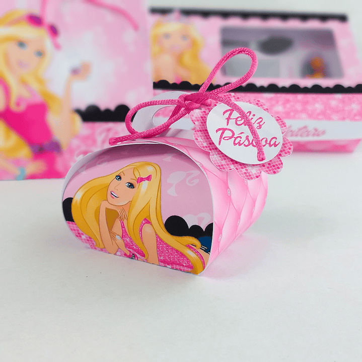 Arquivo de Corte Páscoa Barbie Caixa e Caça aos ovos  4