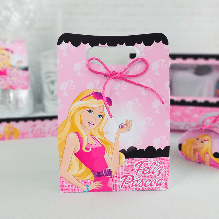 Arquivo de Corte Páscoa Barbie Caixa e Caça aos ovos  5