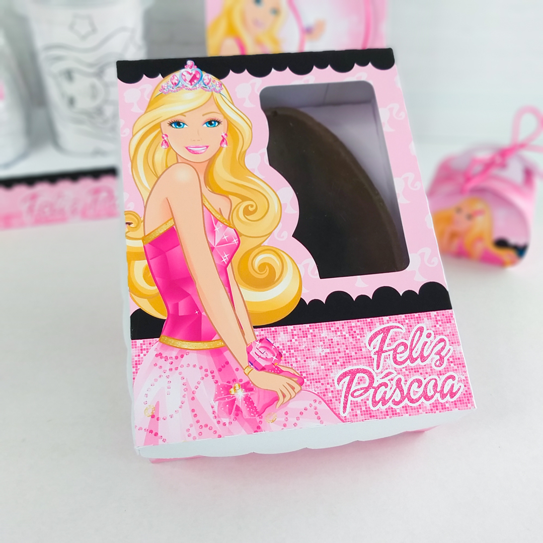 Arquivo de Corte Páscoa Barbie Caixa e Caça aos ovos  12