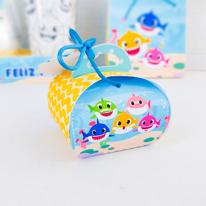 Arquivo de Corte Páscoa Baby Shark Caixas e Caça aos Ovos 7