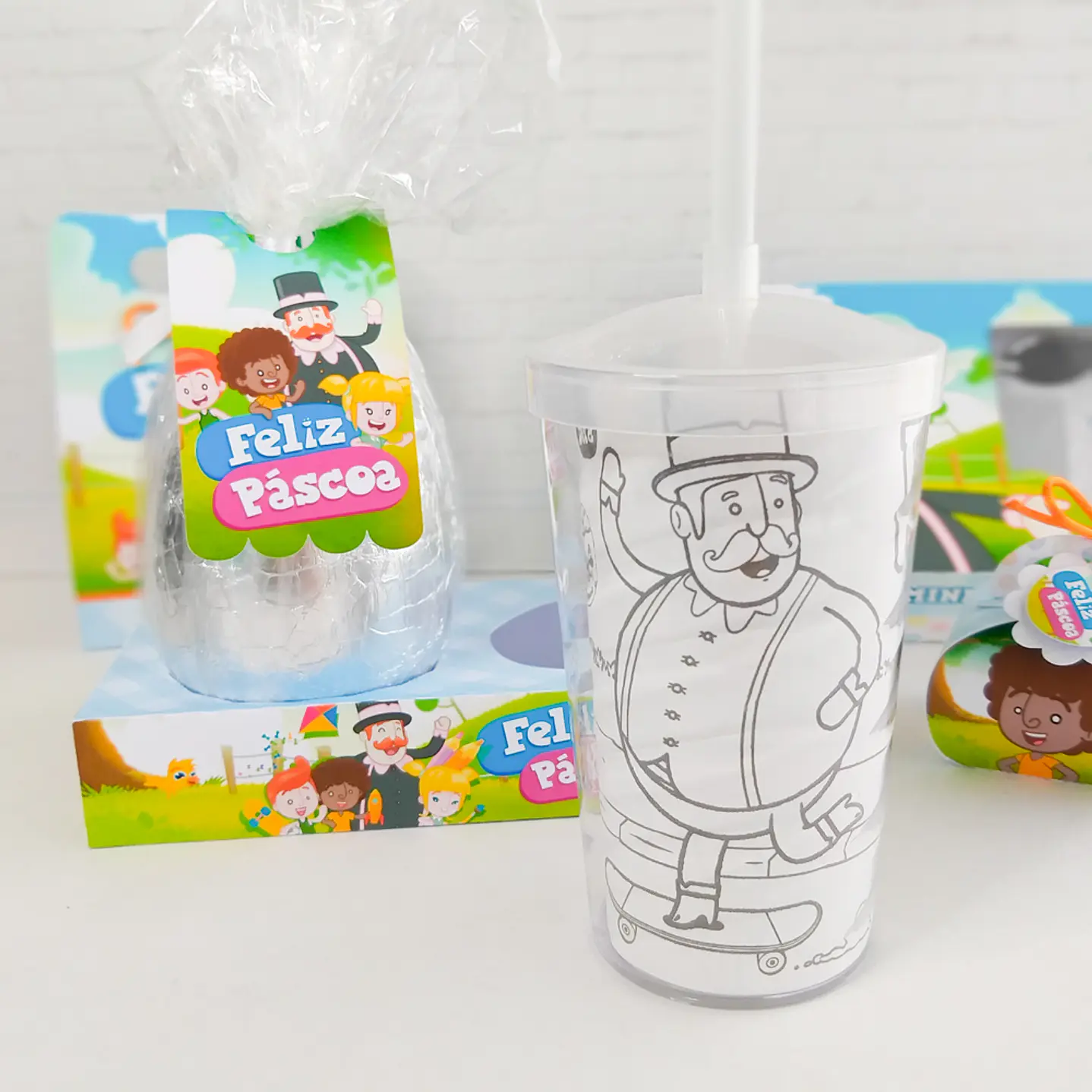 Arquivo de Corte Páscoa Mundo Bita Caixas e Caça aos Ovos 12