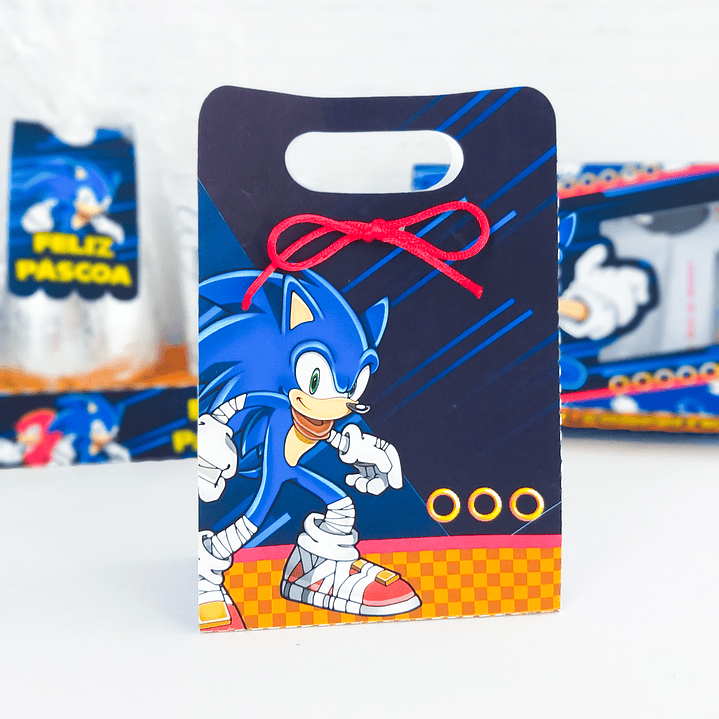 Arquivo de Corte Páscoa Sonic Caixas e Caça aos Ovos 8