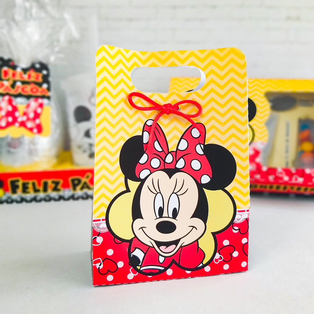 Arquivo de Corte Páscoa Minnie Caixas e Caça aos Ovos 3
