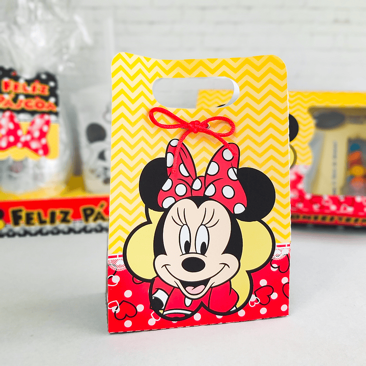 Arquivo de Corte Páscoa Minnie Caixas e Caça aos Ovos 3