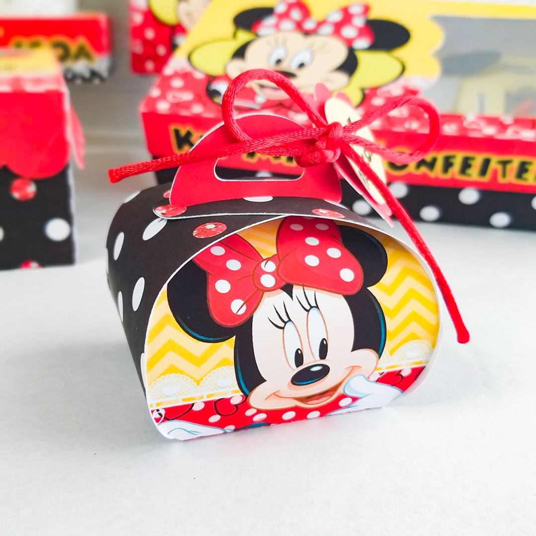 Arquivo de Corte Páscoa Minnie Caixas e Caça aos Ovos 10