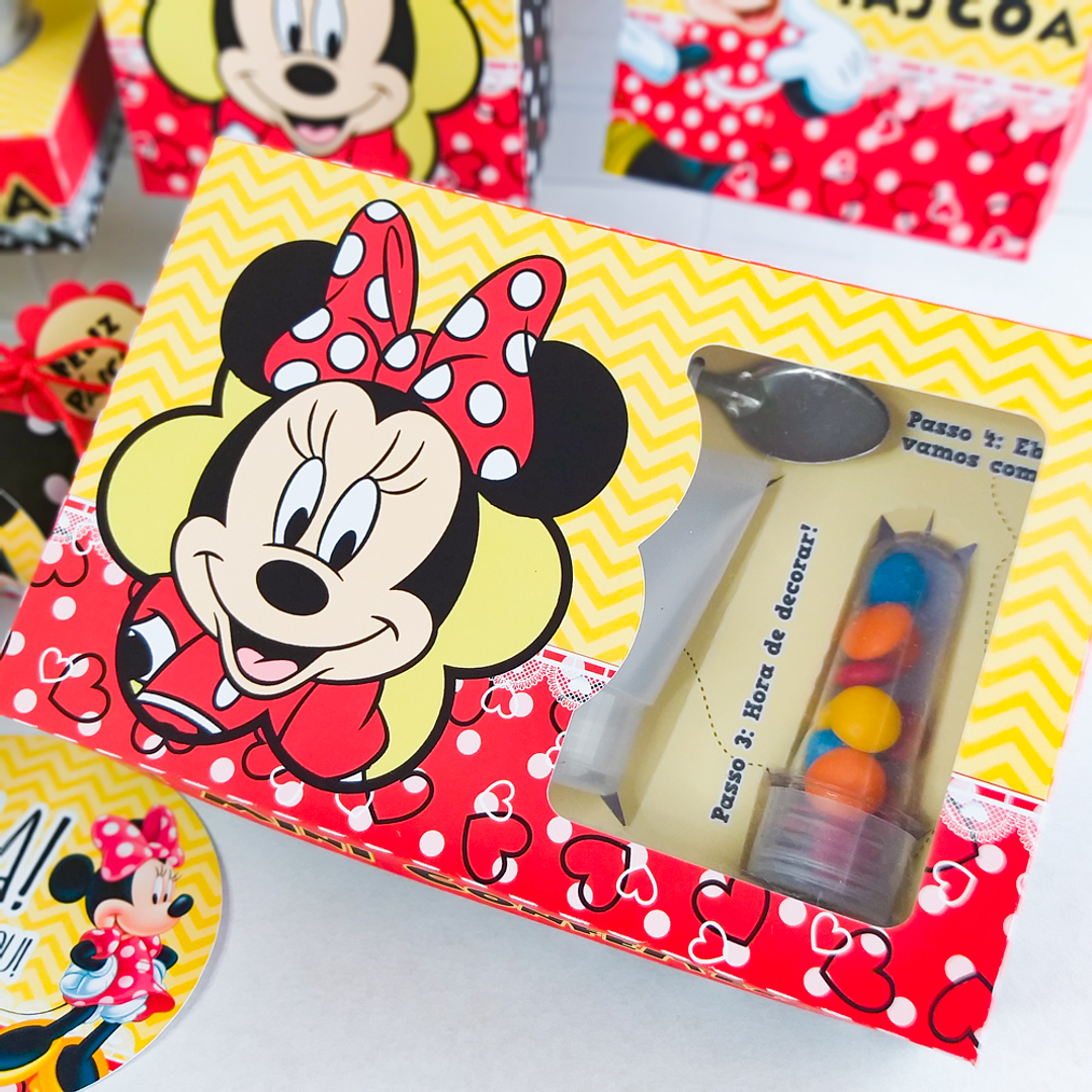 Arquivo de Corte Páscoa Minnie Caixas e Caça aos Ovos 12