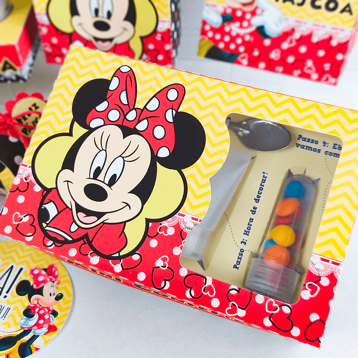 Arquivo de Corte Páscoa Minnie Caixas e Caça aos Ovos 12