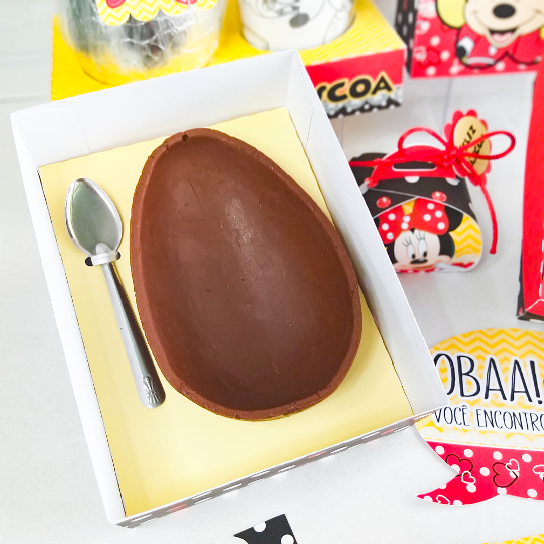 Arquivo de Corte Páscoa Minnie Caixas e Caça aos Ovos 15