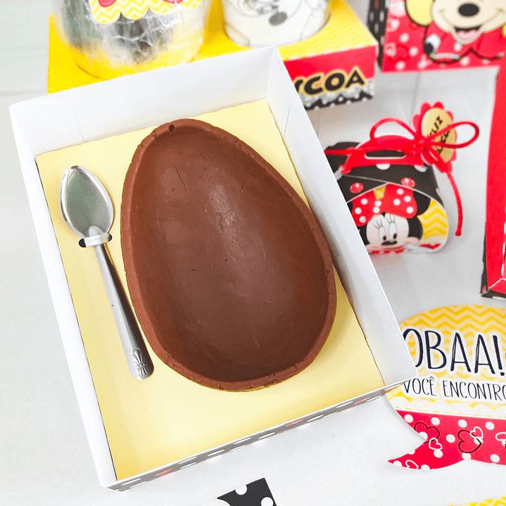 Arquivo de Corte Páscoa Minnie Caixas e Caça aos Ovos 15
