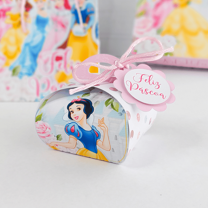 Arquivo de Corte Páscoa Princesas Disney com Caça aos Ovos 4