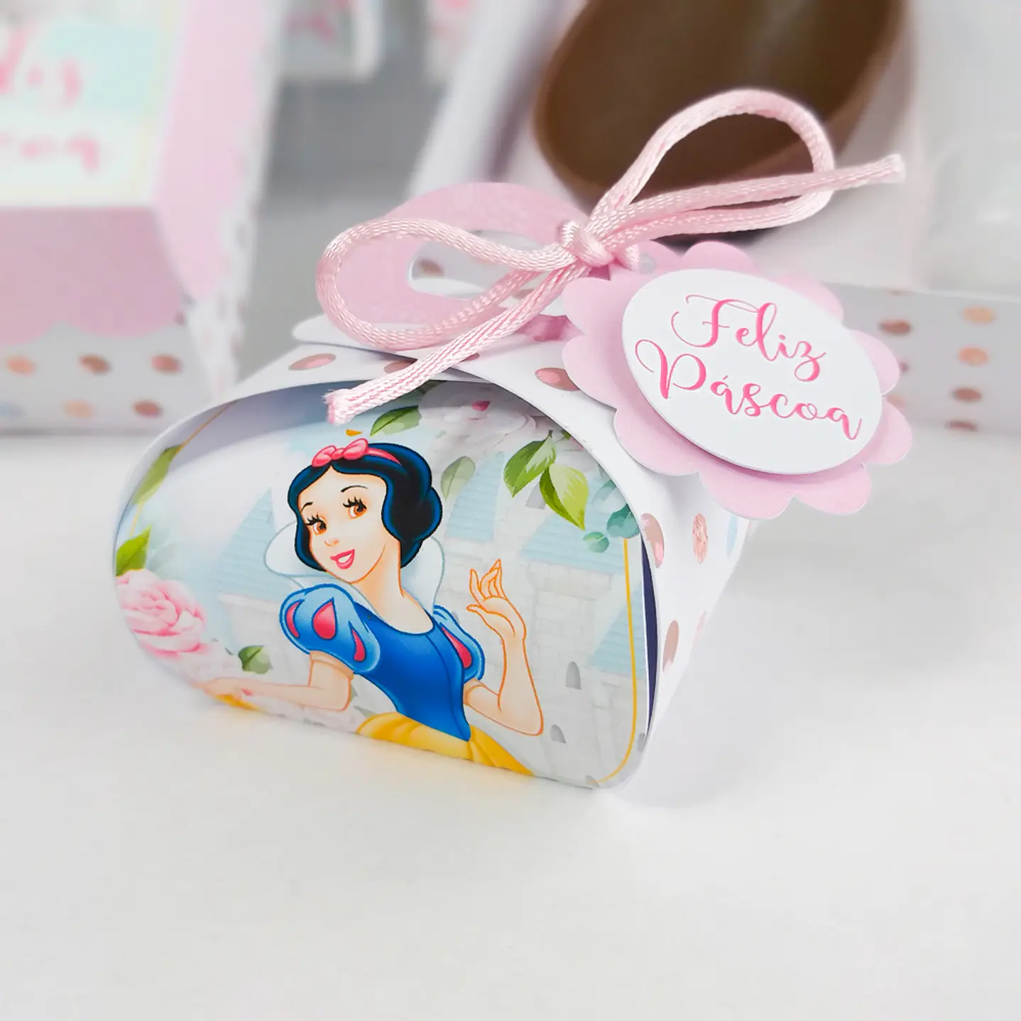 Arquivo de Corte Páscoa Princesas Disney com Caça aos Ovos 9