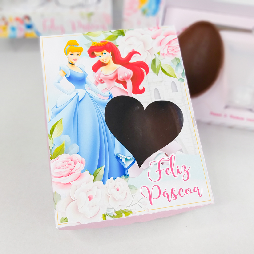 Arquivo de Corte Páscoa Princesas Disney com Caça aos Ovos 12